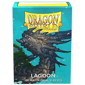 Dragon Shield Card Sleeves - Dual Matte Lagoon (100)