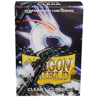 Dragon Shield Yu-Gi-Oh! Size Card Sleeves - Classic Clear (60)