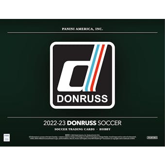 2022/23 Panini Donruss FIFA Soccer Hobby 12-Box Case (Presell)