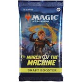 Magic the Gathering March of the Machine Draft Booster Pack