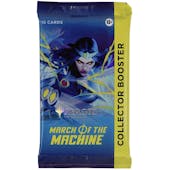 Magic the Gathering March of the Machine Collector Booster Pack