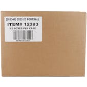 2022 Panini Prizm Football Hobby 12-Box Case