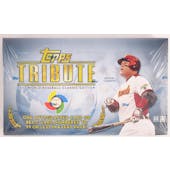 2013 Topps Tribute Baseball WBC Edition Hobby Box (Reed Buy)
