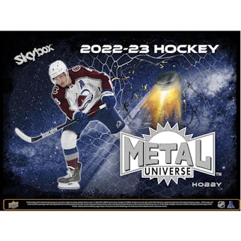 2022/23 Upper Deck Skybox Metal Universe Hockey Hobby 16-Box Case (Presell)