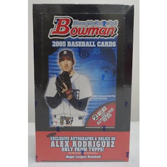 2005 Bowman Baseball Hobby Box (Reed Buy)