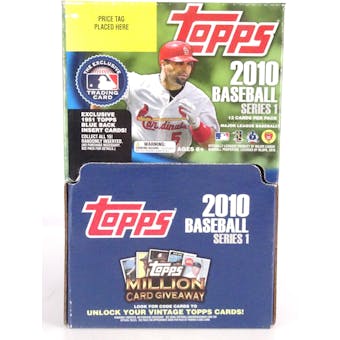 2010 Topps Series 1 Baseball Gravity Box (Reed Buy)