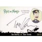2023 Hit Parade Rick and Morty Sketch Card Premium Edition Series 1 Hobby Box - Chris Parnell