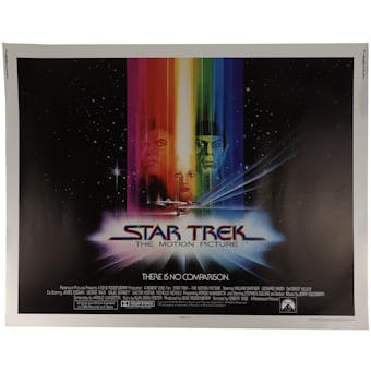 1979 Star Trek The Motion Picture Half Sheet Movie Poster