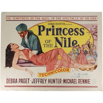 1954 Princess of the Nile Half Sheet Movie Poster