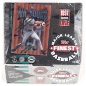 1997 Topps Finest Series 1 Baseball Jumbo Box (Reed Buy)