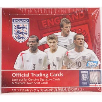 2005 Topps Soccer England Hobby Box (Japan) (Reed Buy)