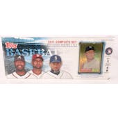 2011 Topps Baseball Factory Set Retail Box (Target) (Mickey Mantle Refractor) (Reed Buy)