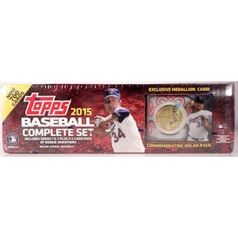 2015 Topps Baseball Factory Set (Nolan Ryan Medallion Card) (Reed Buy)