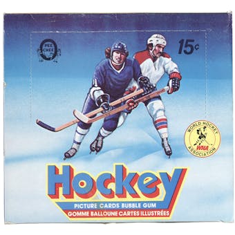 1977/78 O-Pee-Chee WHA Hockey Wax Box (BBCE)