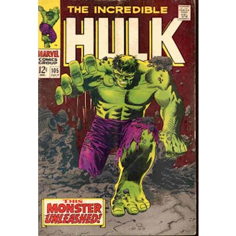 Incredible Hulk #105 VG+