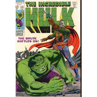 Incredible Hulk #112 VF+