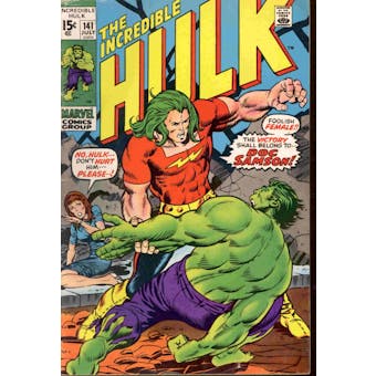 Incredible Hulk #141 FN-