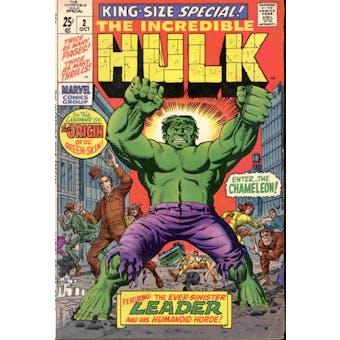 Incredible Hulk Annual #2 VF-