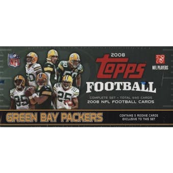 2008 Topps Football Factory Set (Box) (Green Bay Packers)