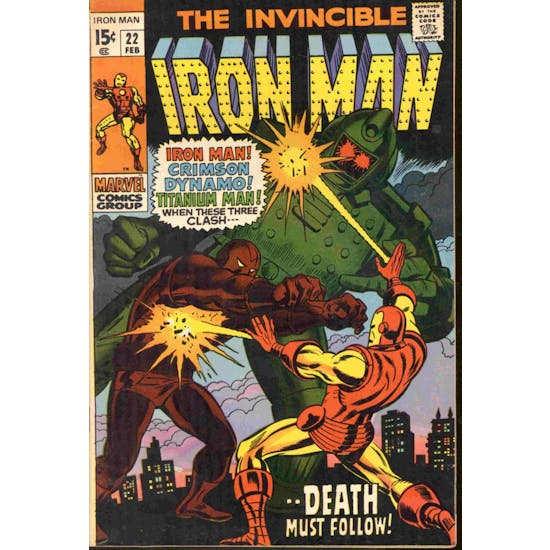 Iron Man #22 VF+