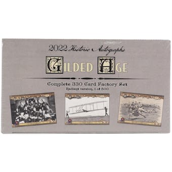 2023 Historic Autographs Gilded Age Factory Set