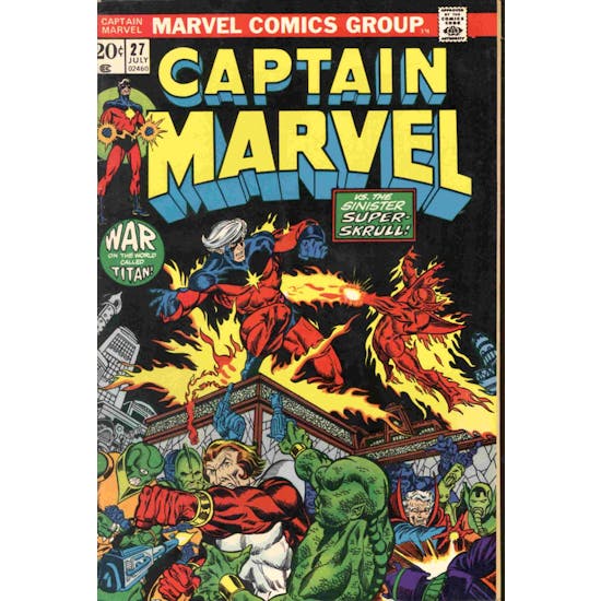 Captain Marvel #27 FN