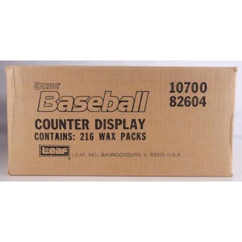 1989 Donruss Baseball Counter Display (216 packs) (unsealed) (Reed Buy)