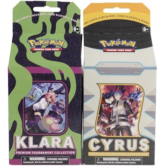 Pokemon Klara / Cyrus Premium Tournament Collection Mini-Box - Set of 2
