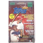 2000 Topps Series 1 Baseball 15-pack Blaster box (Reed Buy)