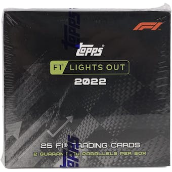 2022 Topps Lights Out F1 Formula 1 Racing Box