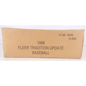 1999 Fleer Tradition Update Baseball Factory Set Case (12 sets) (Reed Buy)