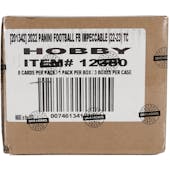 2022 Panini Impeccable Football Hobby 3-Box Case (Factory Fresh)