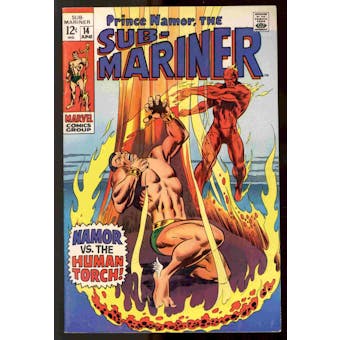 Sub-Mariner #14 FN/VF (Human Torch cover)
