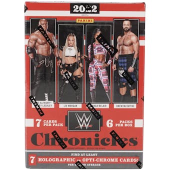 2022 Panini Chronicles WWE Wrestling 6-Pack Blaster Box (Lot of 6)