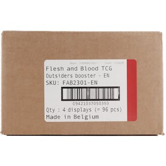 Flesh and Blood TCG: Outsiders Booster 4-Box Case