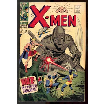 X-Men #34 FN (Dan Adkins)