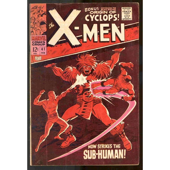 X-Men #41 VG-