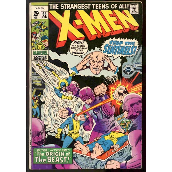 X-Men #68 FN