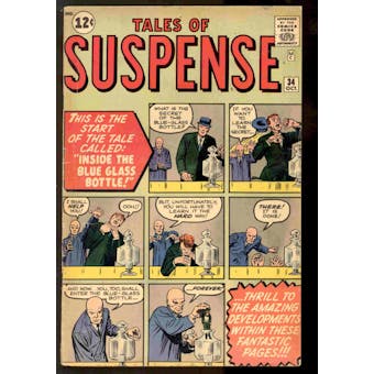 Tales of Suspense #34 VG-