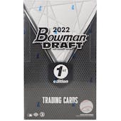 2022 Bowman Draft 1st Edition Baseball Hobby Box