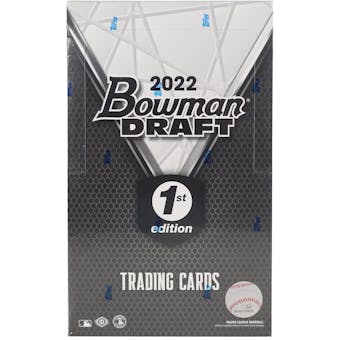 2022 Bowman Draft 1st Edition Baseball Hobby Box