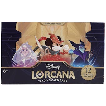 Disney Lorcana: The First Chapter Booster 4-Box Case - DACW Live 12 Spot Random Pack Break #1