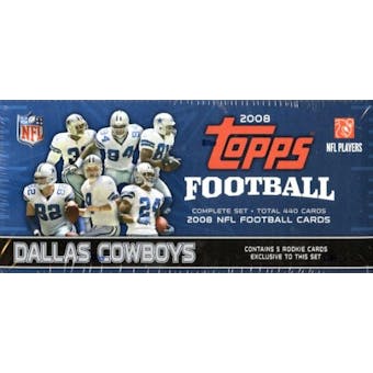2008 Topps Football Factory Set (Box) (Dallas Cowboys)