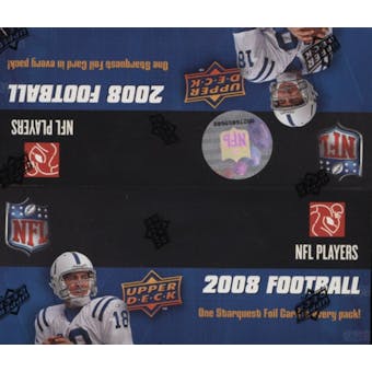 2008 Upper Deck Football 24-Pack Box