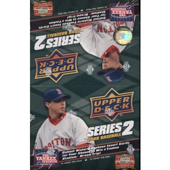 2008 Upper Deck Series 2 Baseball 24-Pack Box
