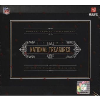 2008 Playoff National Treasures Football Hobby Box