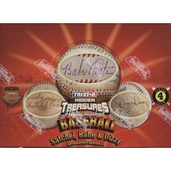 2010 TriStar Hidden Treasures Autographed Baseballs Series 4 Hobby Box