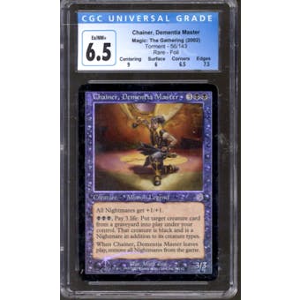 Magic the Gathering Torment FOIL Chainer, Dementia Master CGC 6.5