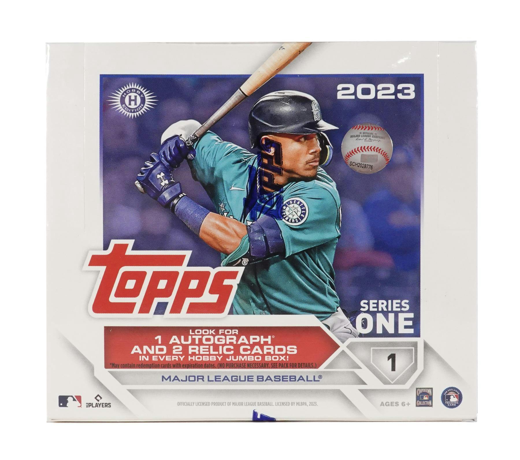 2023 Topps Series 1 Baseball Hobby Jumbo Box DA Card World
