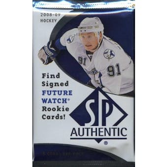 2008/09 Upper Deck SP Authentic Hockey Hobby Pack
